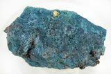 Native Gold in Shattuckite - Namibia #260100-1